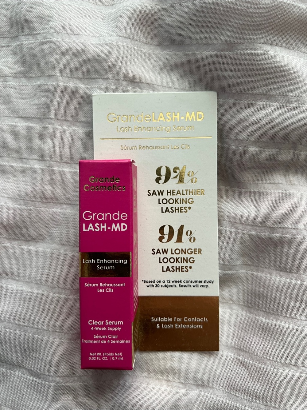 GrandeLASH-MD Lash Enhancing Serum mini size brand new